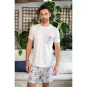 Pijama Masculino Curto Lagosta