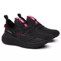 Tênis Feminino Advanced Running Corrida Caminha Academia - Preto com Rosa