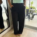 Calça Feminina com Gancho - Preto