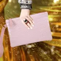 Bolsa Feminina Carteiro De Mão Festa Clutch Rosa Zuí Brasil 