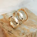 Aliança de Ouro 18k O PAR + ANEL