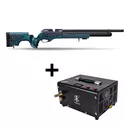 Carabina de Pressão PCP EFFECTO PX-5 SPORT Laminada Azul+ Compressor Tuxing