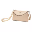 Bolsa Tiracolo com Corrente Pequena Nude