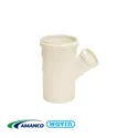 Junção Esgoto Simples Redução 100x50mm - AMANCO