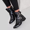 Bota Molly Feminino Cano Médio Preto