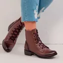 Bota Molly Feminino com Atacador Chocolate