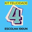 KIT FELICIDADE 4 - 100 FOLHAS
