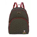 Bolsa Mochila Feminina Letters Mickey Mouse Ref. 09322.09913
