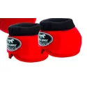Cloche Boots Horse Vermelho
