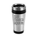 Copo de Viagem em Aço Inox Personalizado