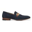 Loafer GG Fiv Camurça Marinho