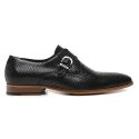Monk Strap HB Croco Preto