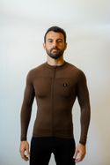 Jersey Redentor Soft Ml Mustache - Chocolate
