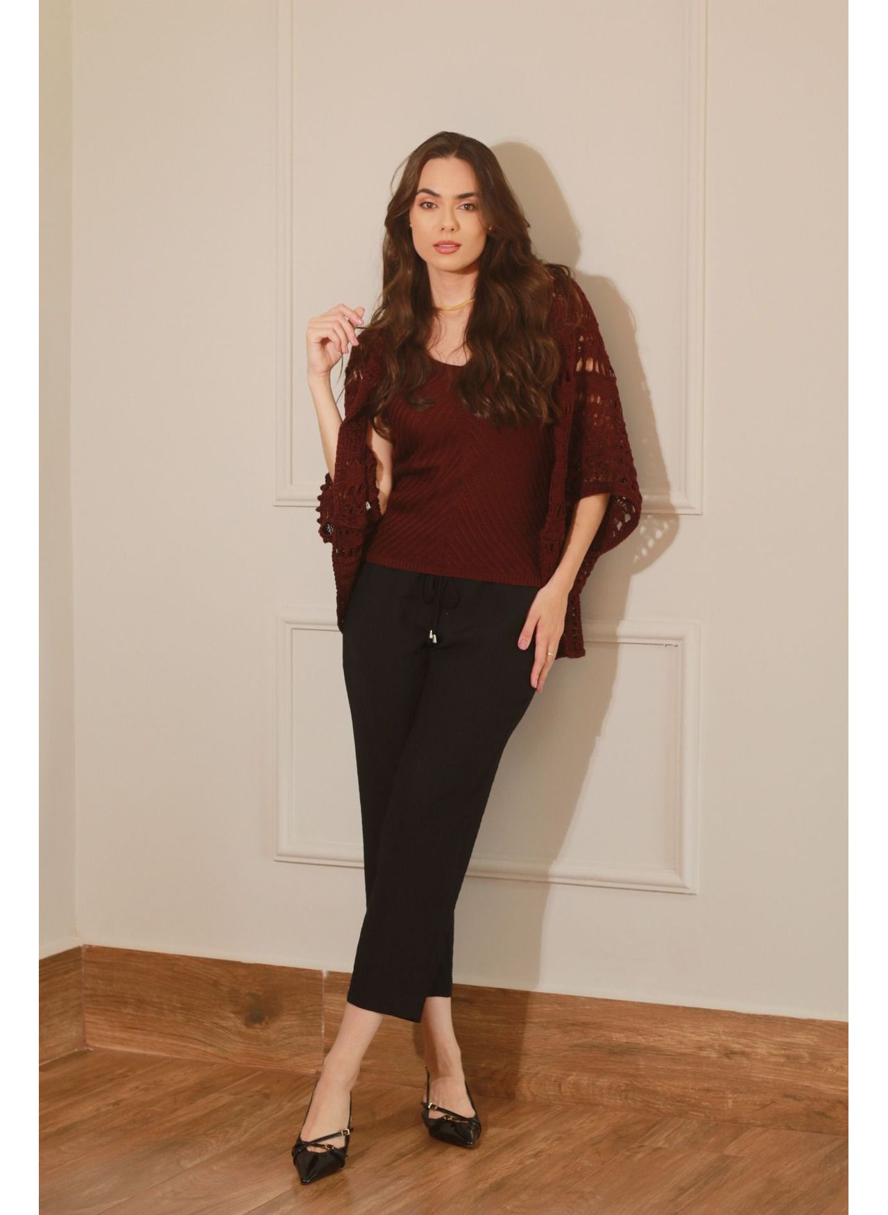 Regata Tricot Color - Marsala 