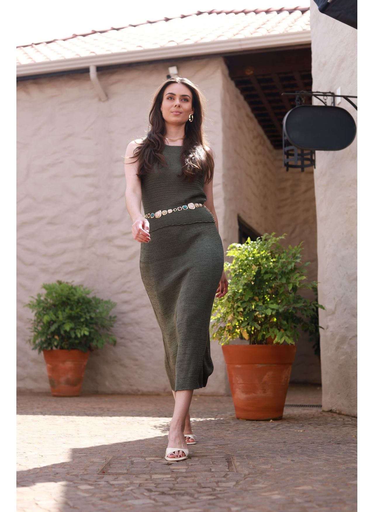 Regata Tricot Fios - verde
