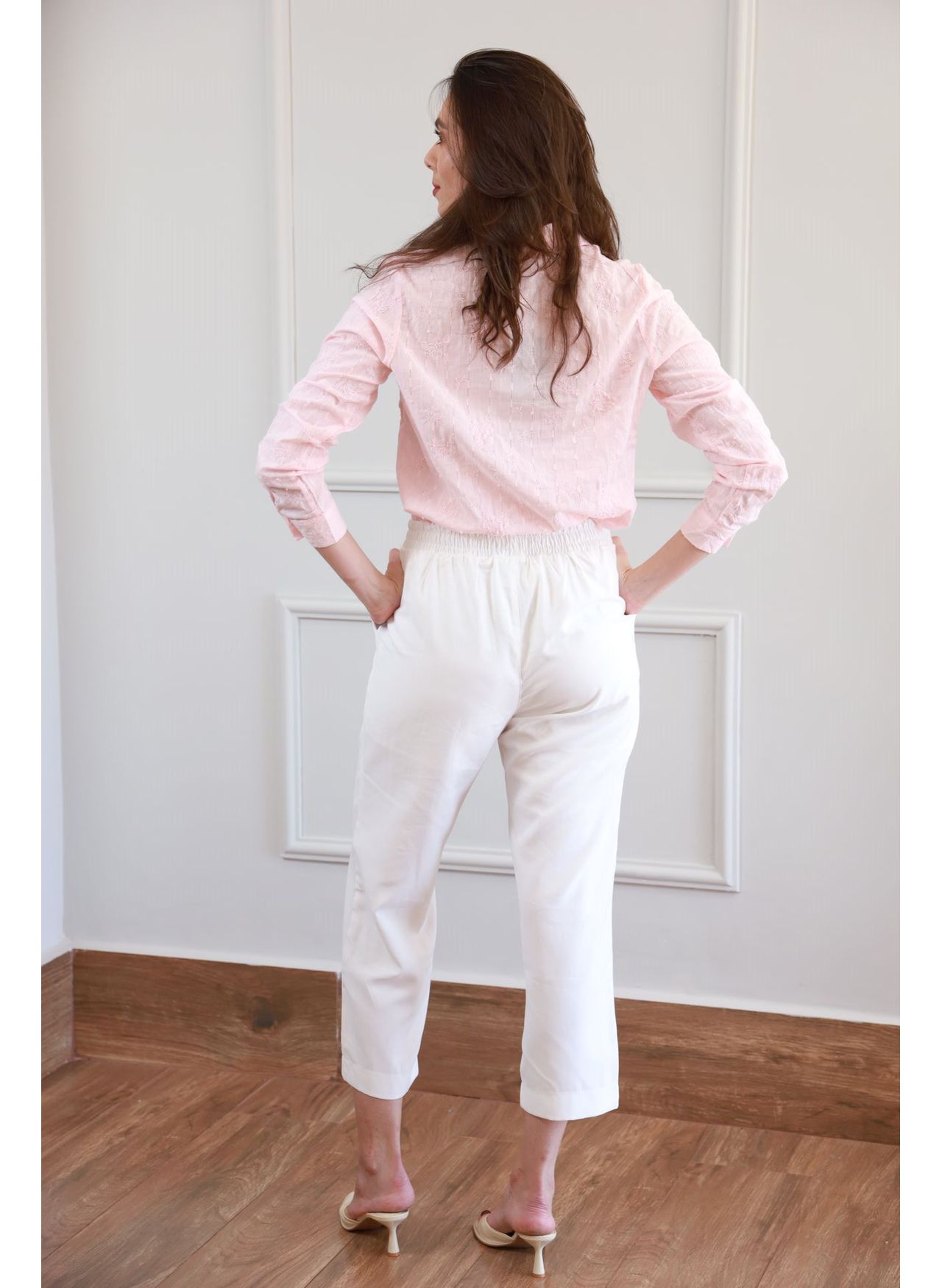 Calça Alfaiataria Ponteira - Branco