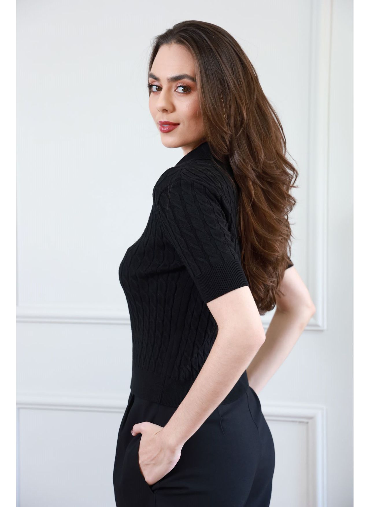 Short Alfaiataria - Preto