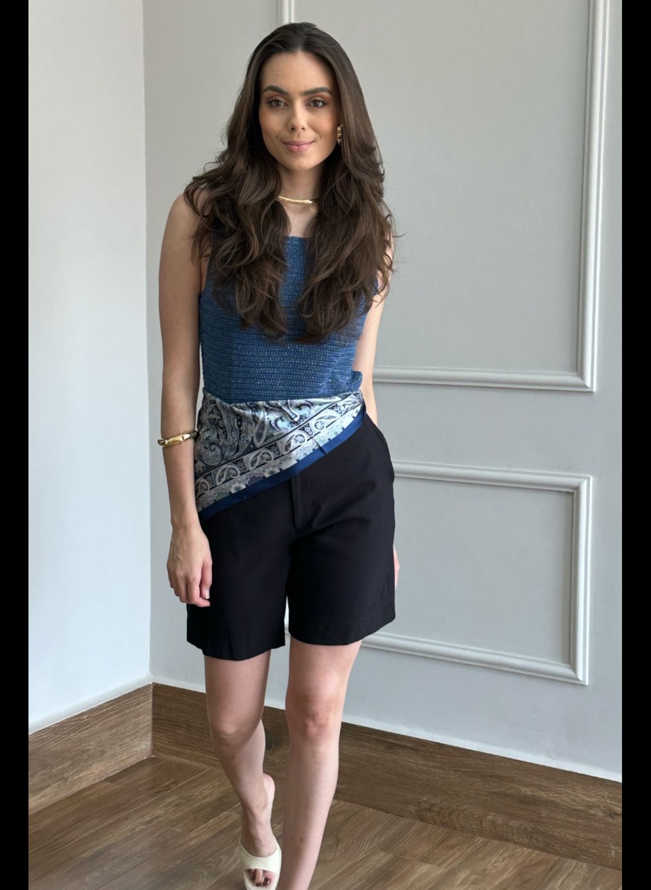 Bermuda Alfaiataria - Preto