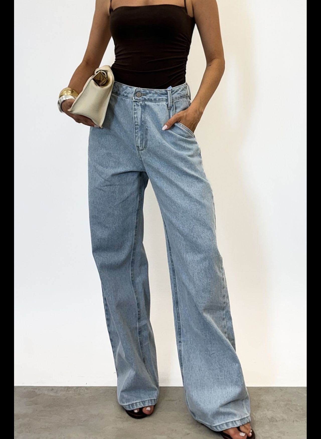 Calça Wide Leg