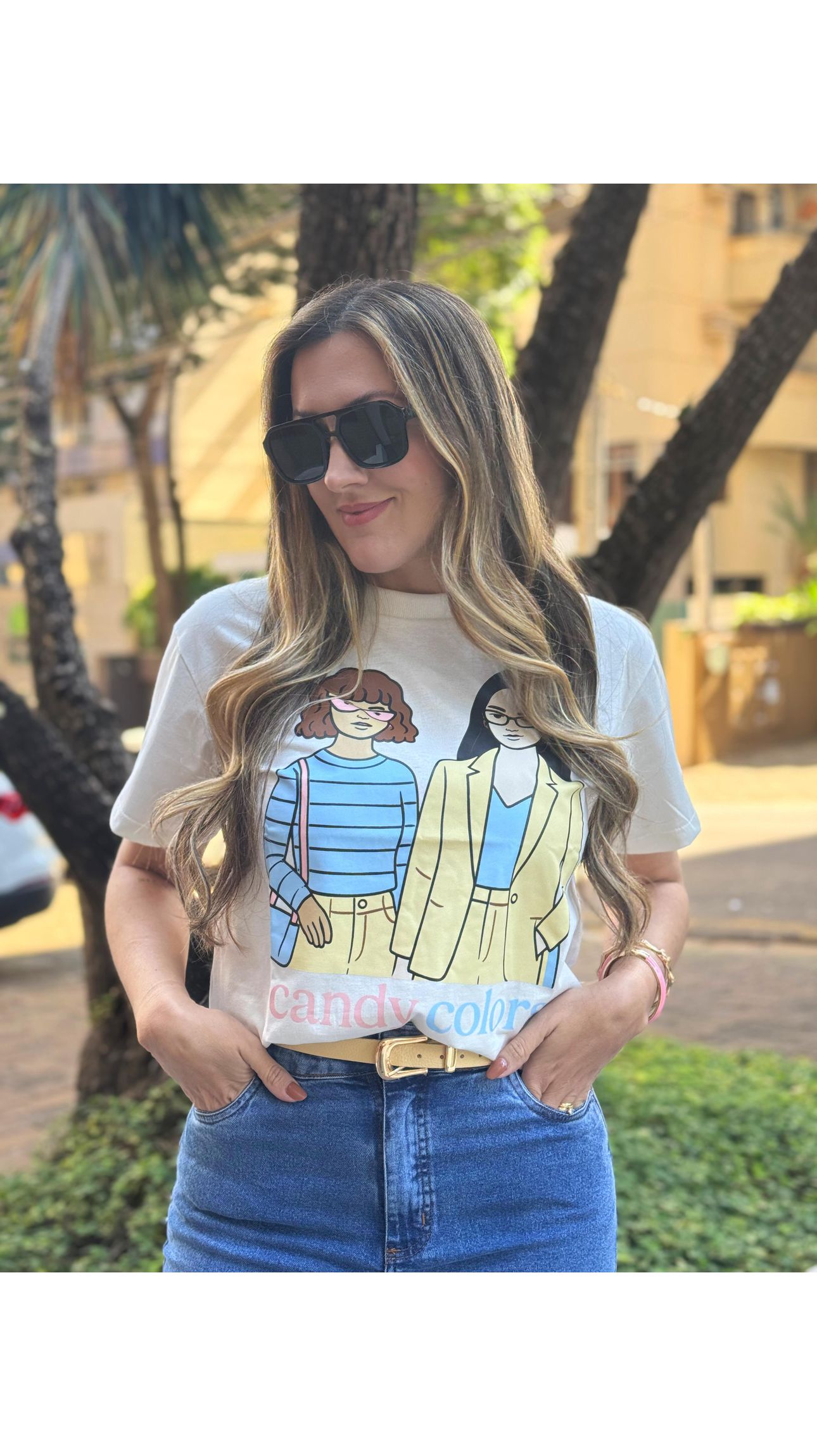 T-SHIRT MENINAS - Jaqueline Silveira Boutique