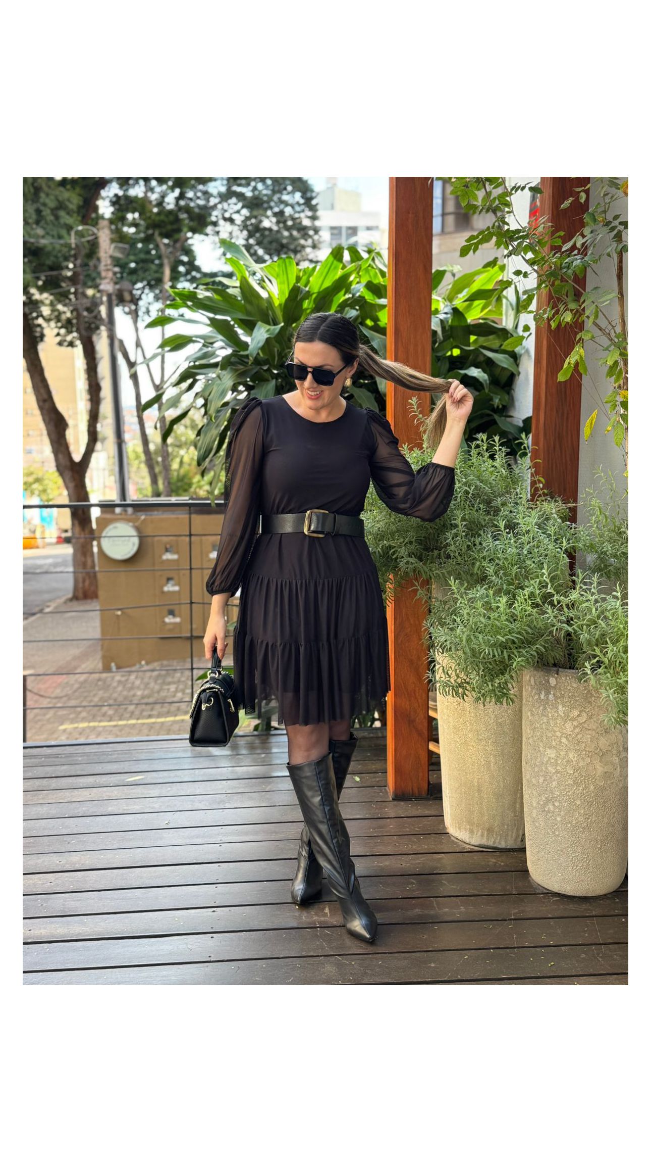 Vestido Margarida Pr... - Jaqueline Silveira Boutique