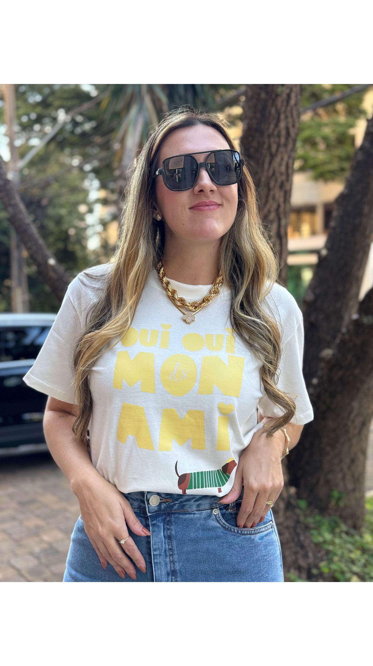 T-SHIRT MONAMI - Jaqueline Silveira Boutique