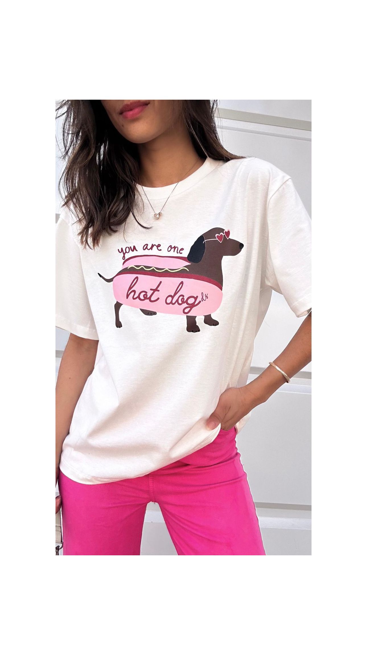 T-SHIRT HOT DOG - Jaqueline Silveira Boutique