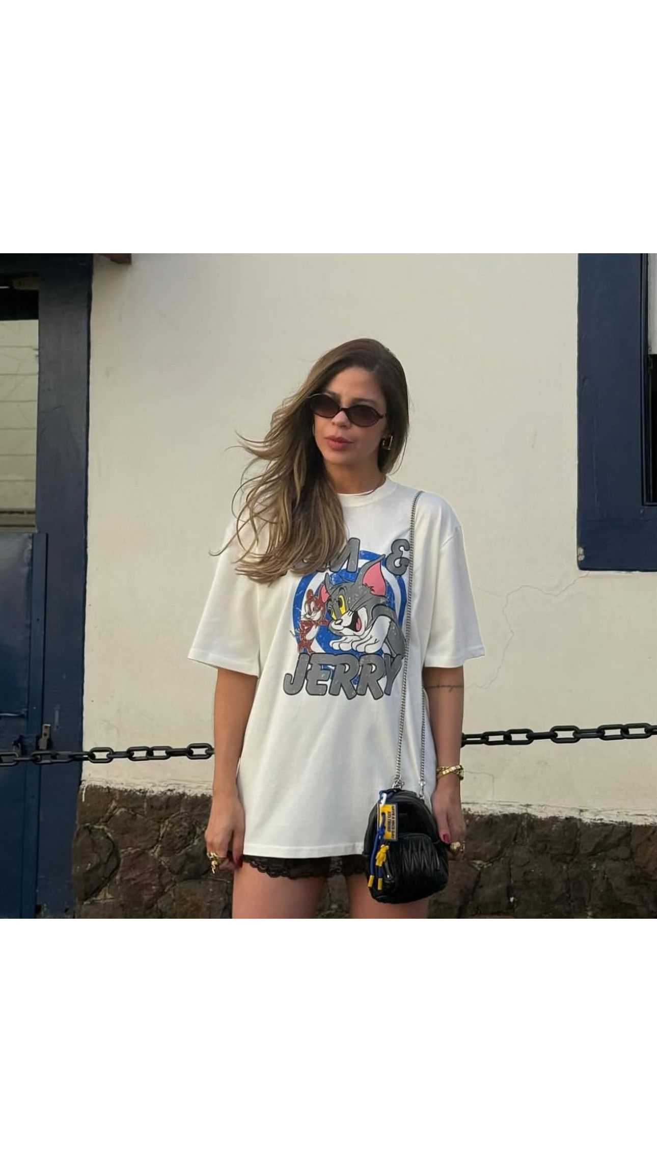 T-SHIRT TOM & JERRY - Jaqueline Silveira Boutique