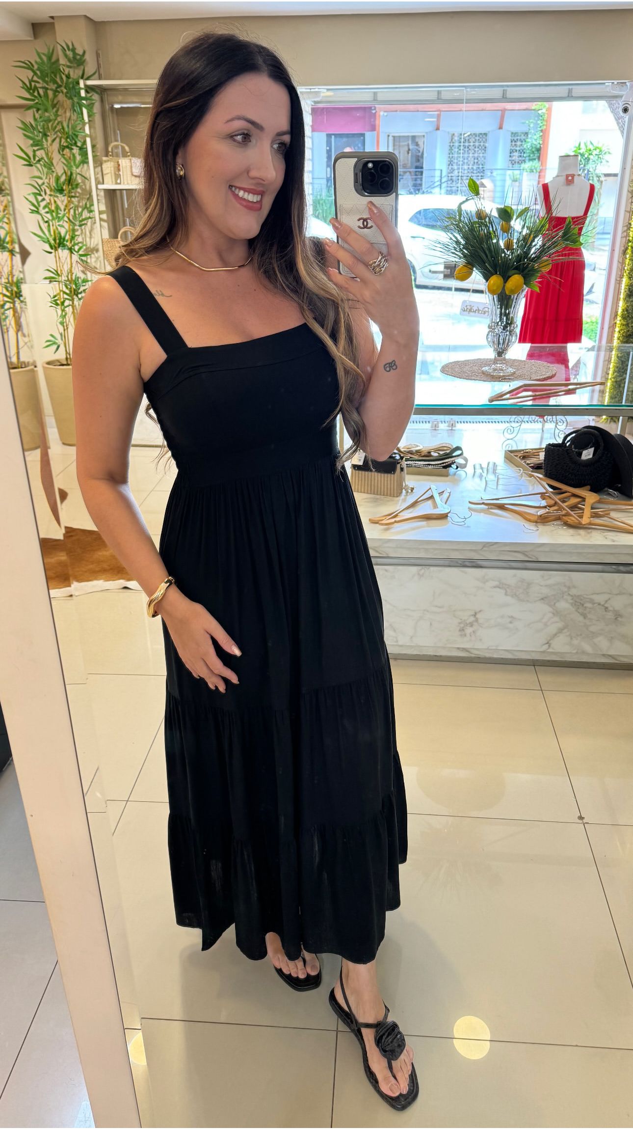 Vestido Agata Preto - Jaqueline Silveira Boutique