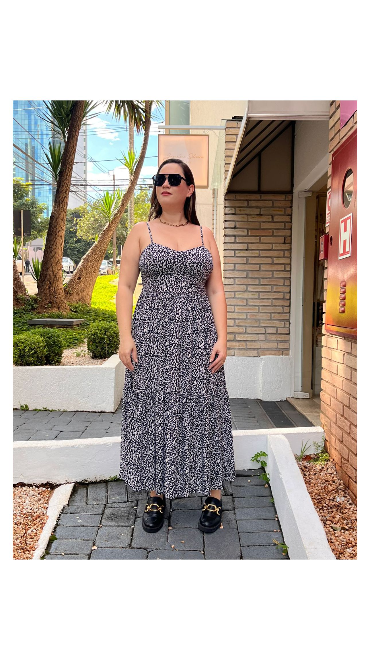 Vestido Julia Animal... - Jaqueline Silveira Boutique