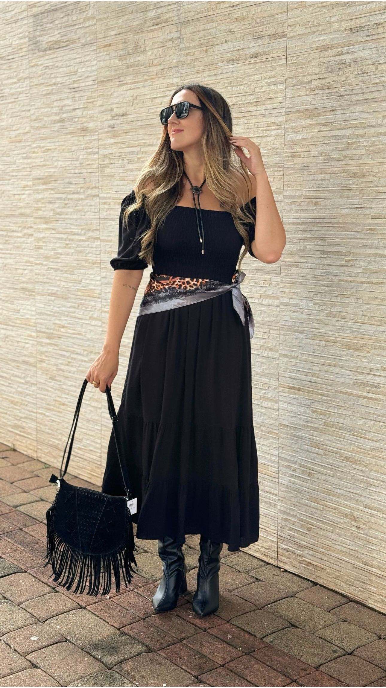 Vestido Alice Preto - Jaqueline Silveira Boutique