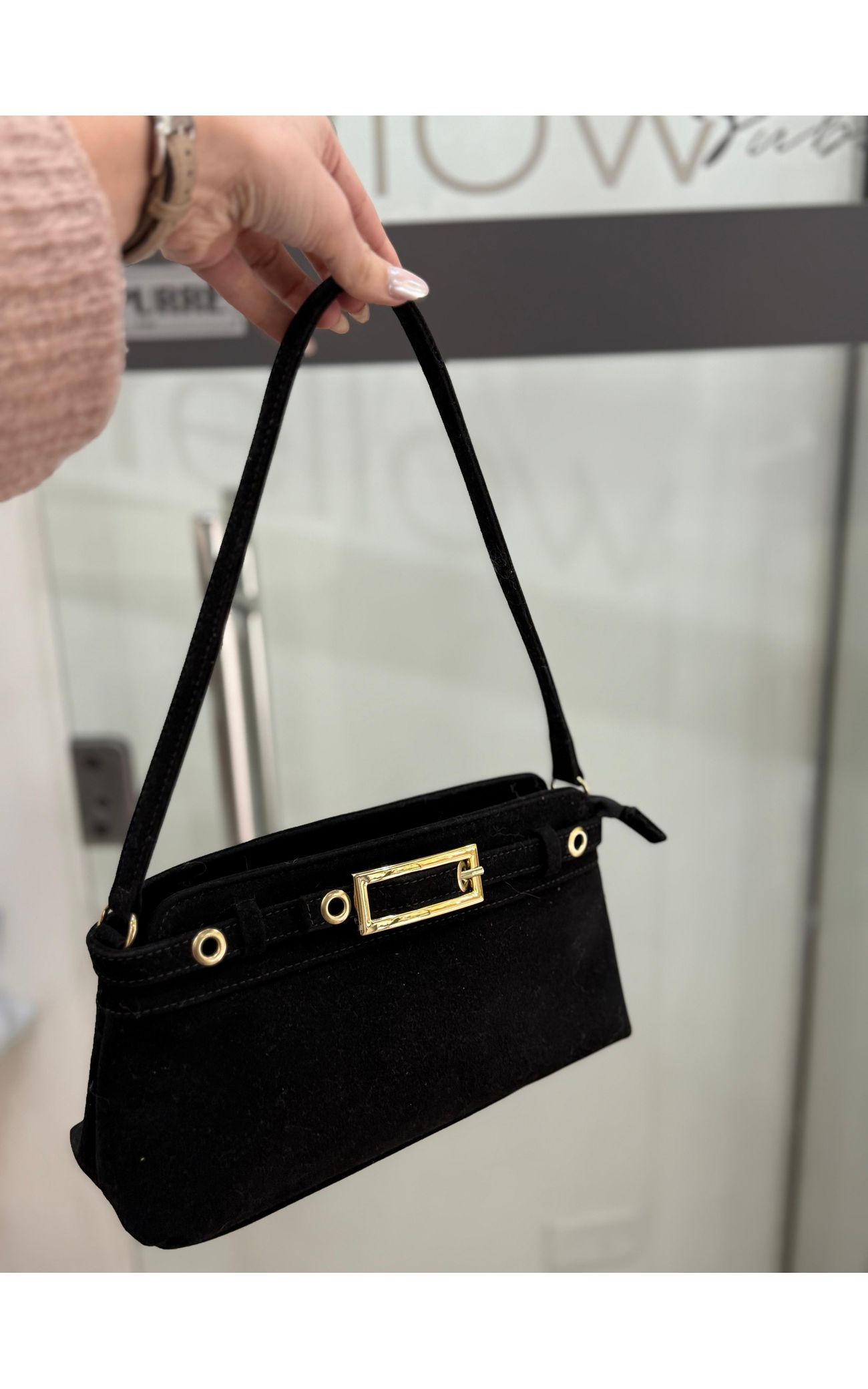 Bolsa Chamois Vegan Tiracolo 