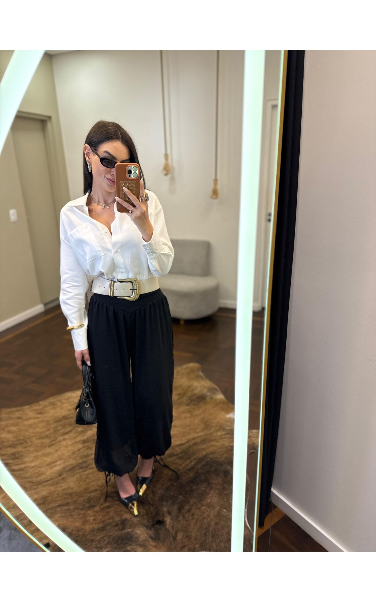 Calça Aladim Slim Júlia - Preta 
