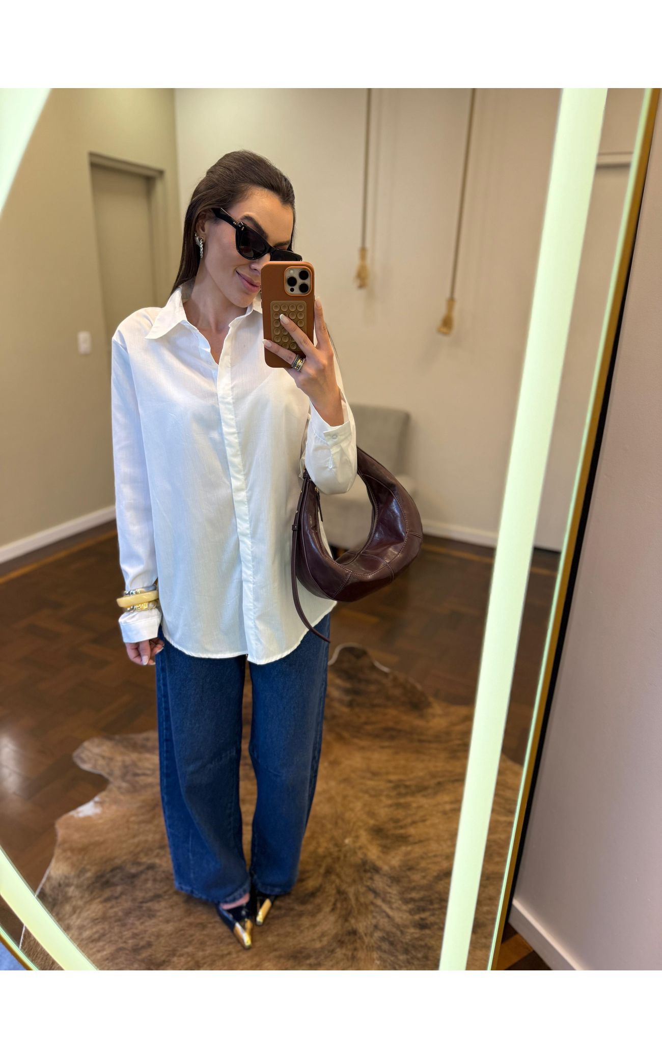 Maxi Camisa Tricoline de Algodão 