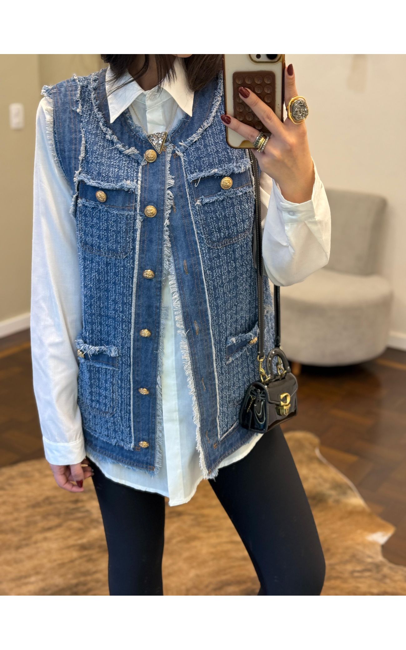 Colete Jeans 