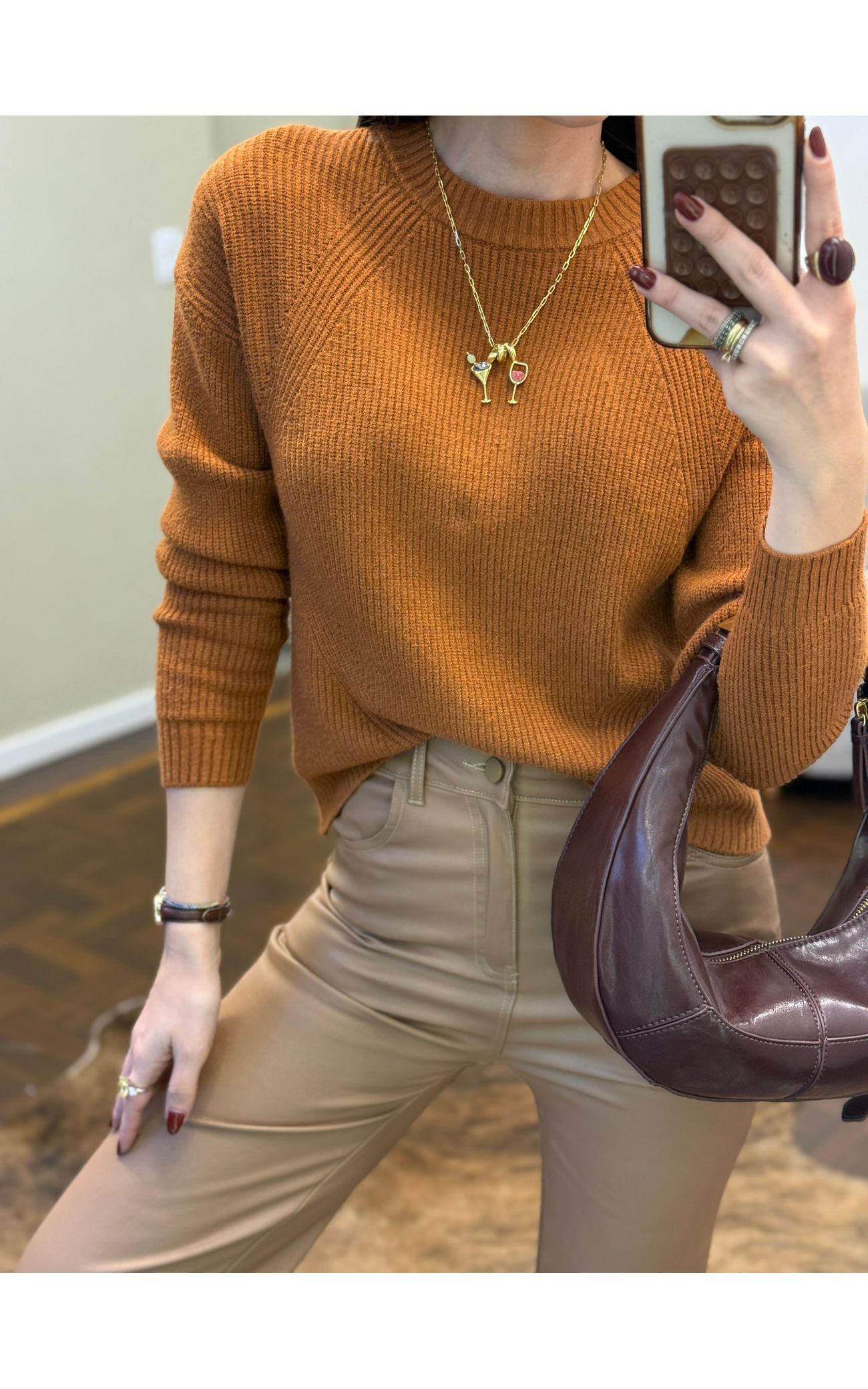 Básica Mini Canelado Manga Raglan