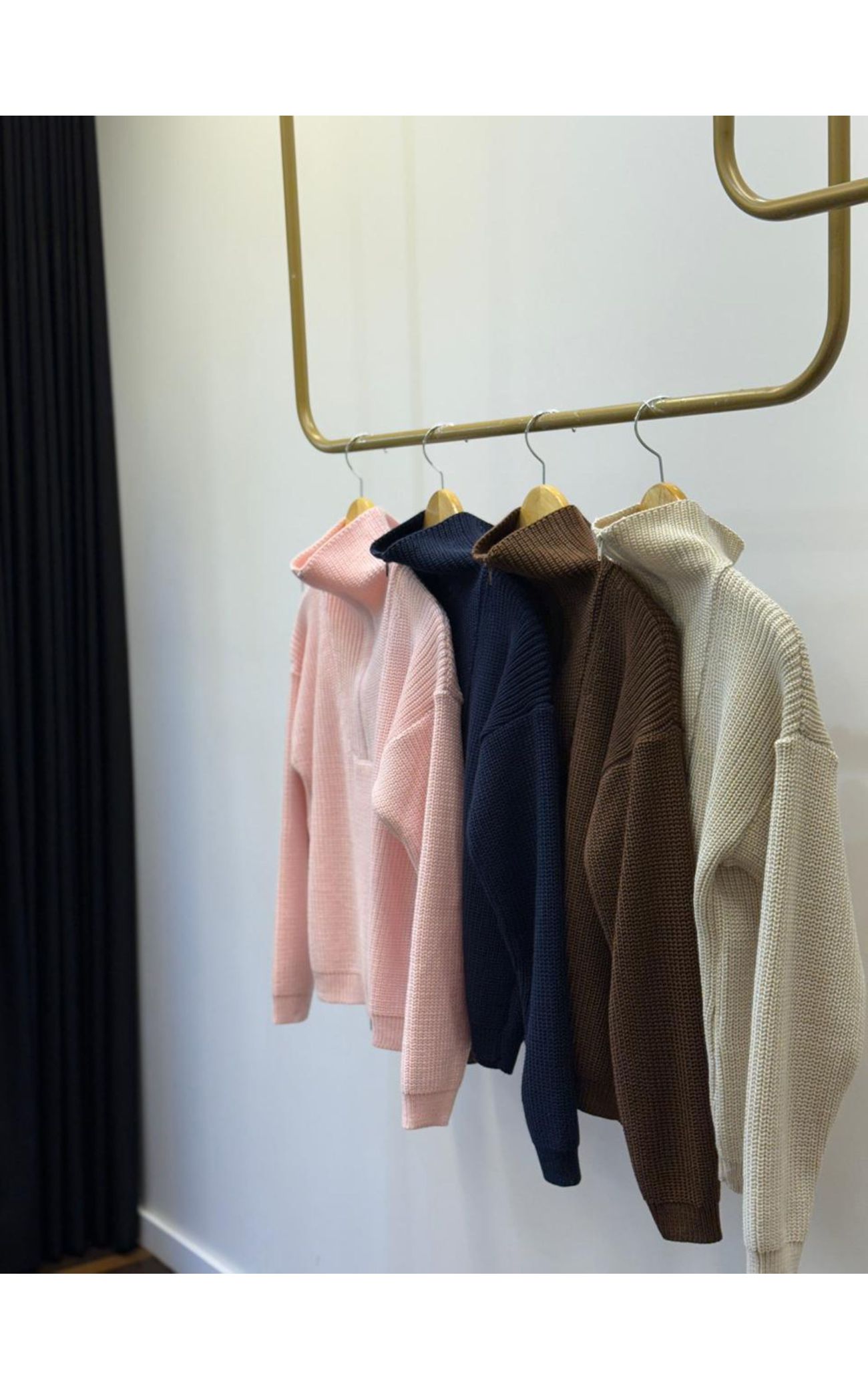 Blusão Tricot Zíper Monte-Carlo - Rosa Bebê 