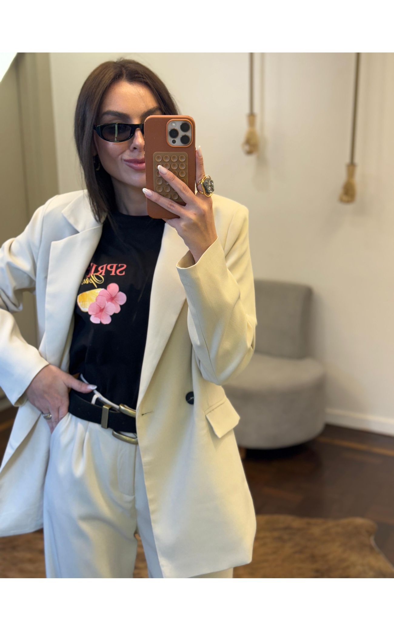 T-shirt Spritz - Preta