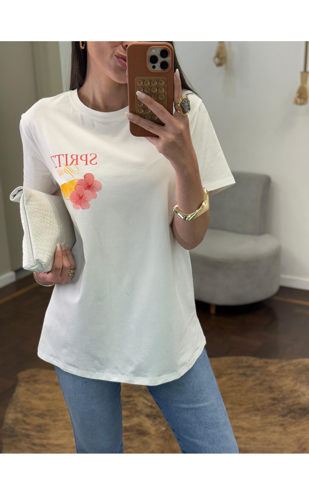 T-shirt Spritz - Branca 