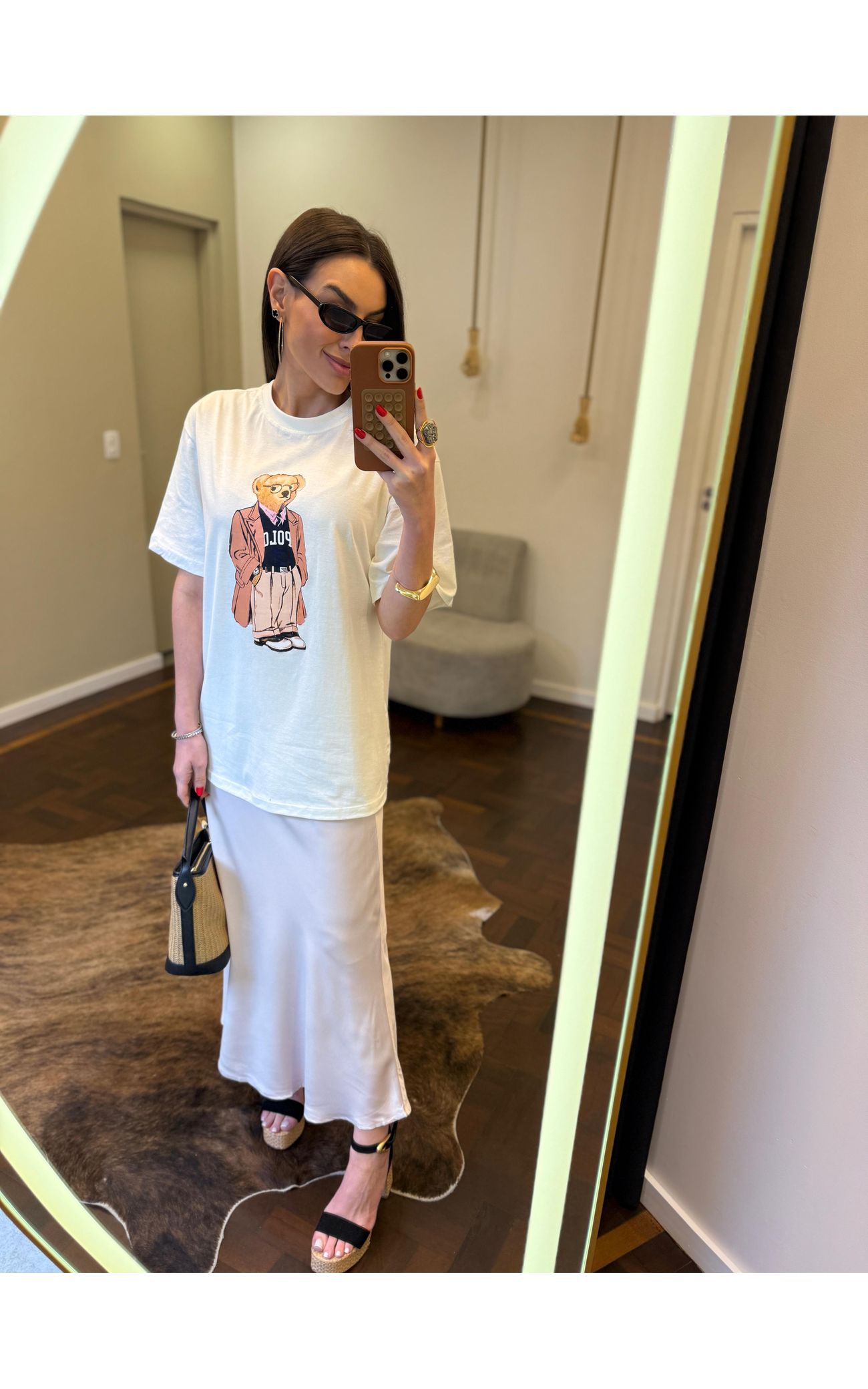 T-shirt Urso Trench-Coat - Off White