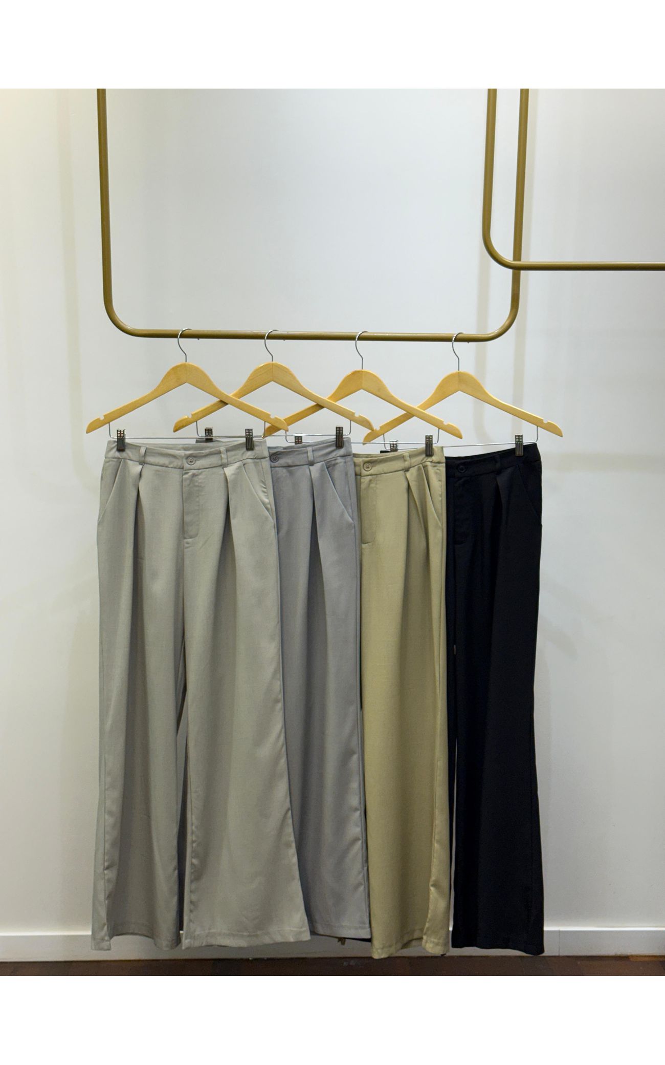 Pantalona Alfaiataria Sardenha - Cor Cinza