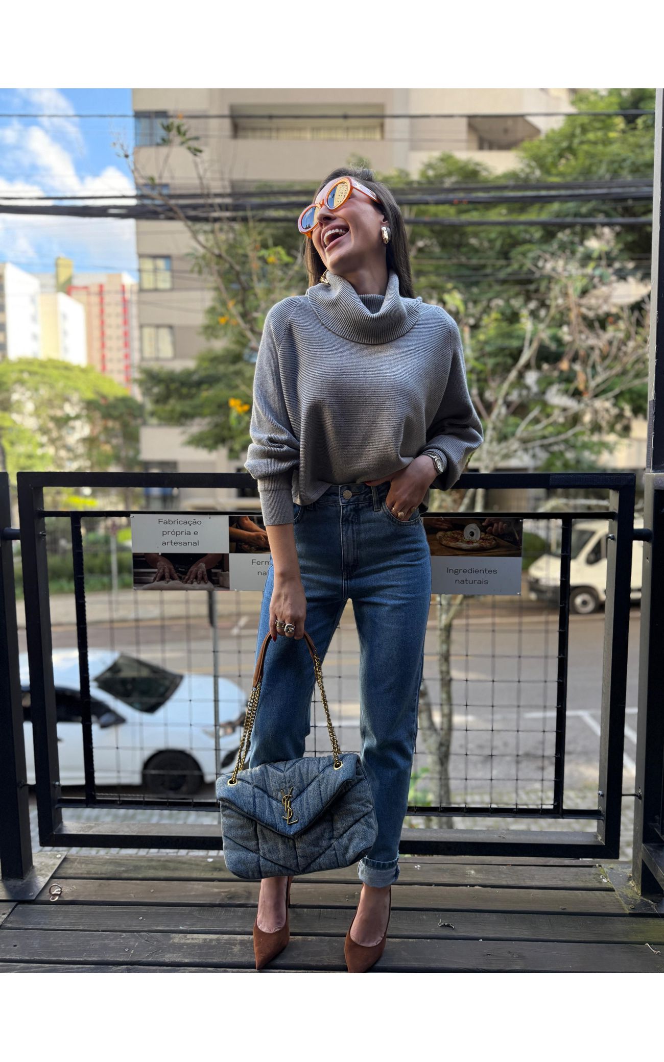 Calça Jeans Mom Classic