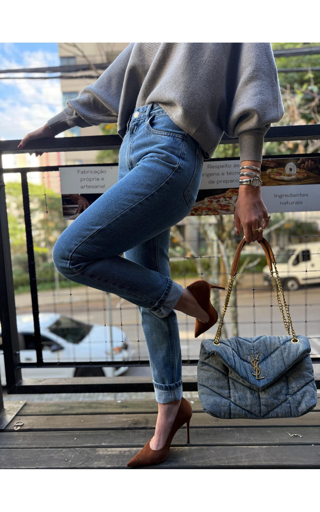 Calça Jeans Mom Classic
