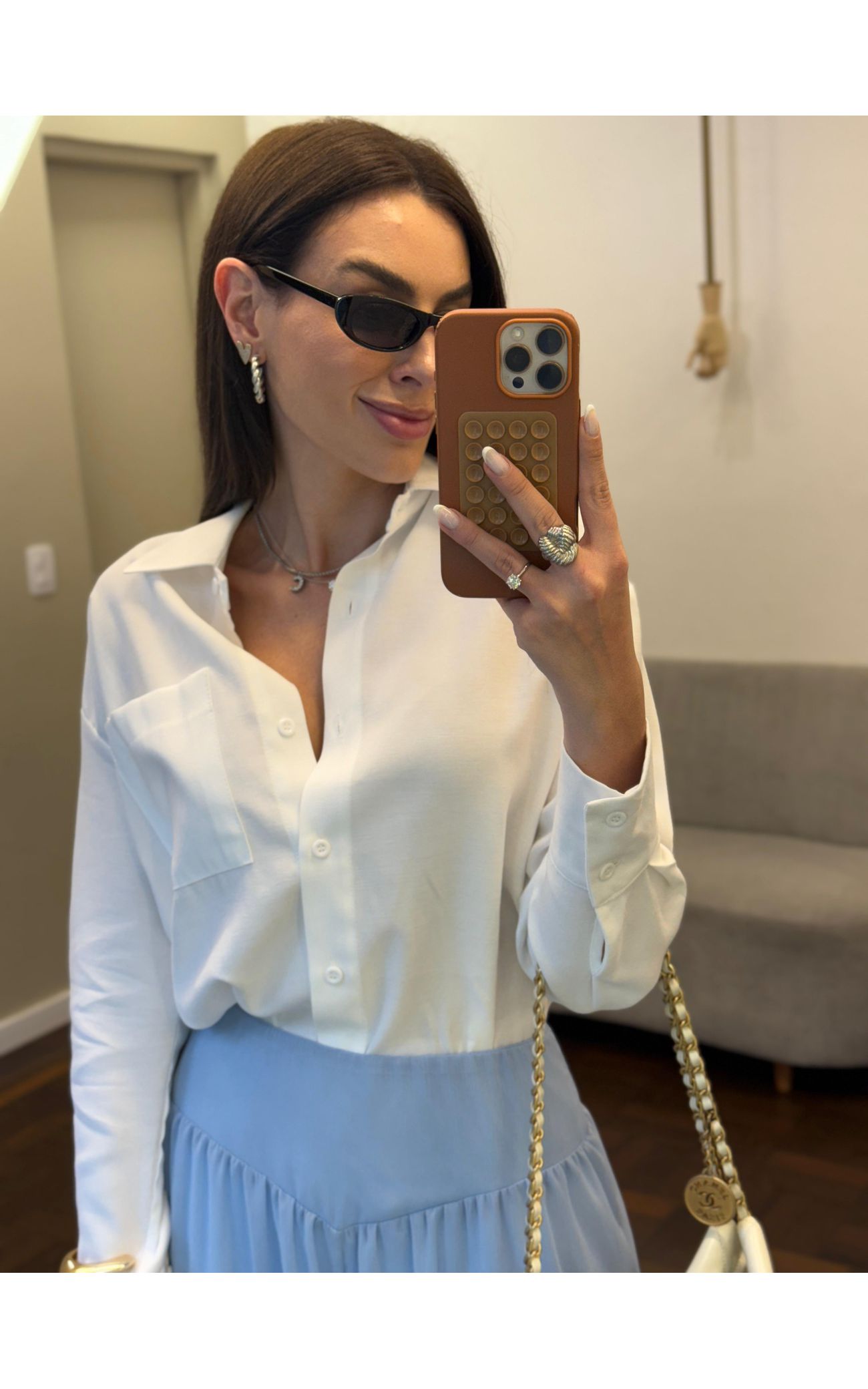 Camisa Antônia - Alfaiataria Marrant - Off White 