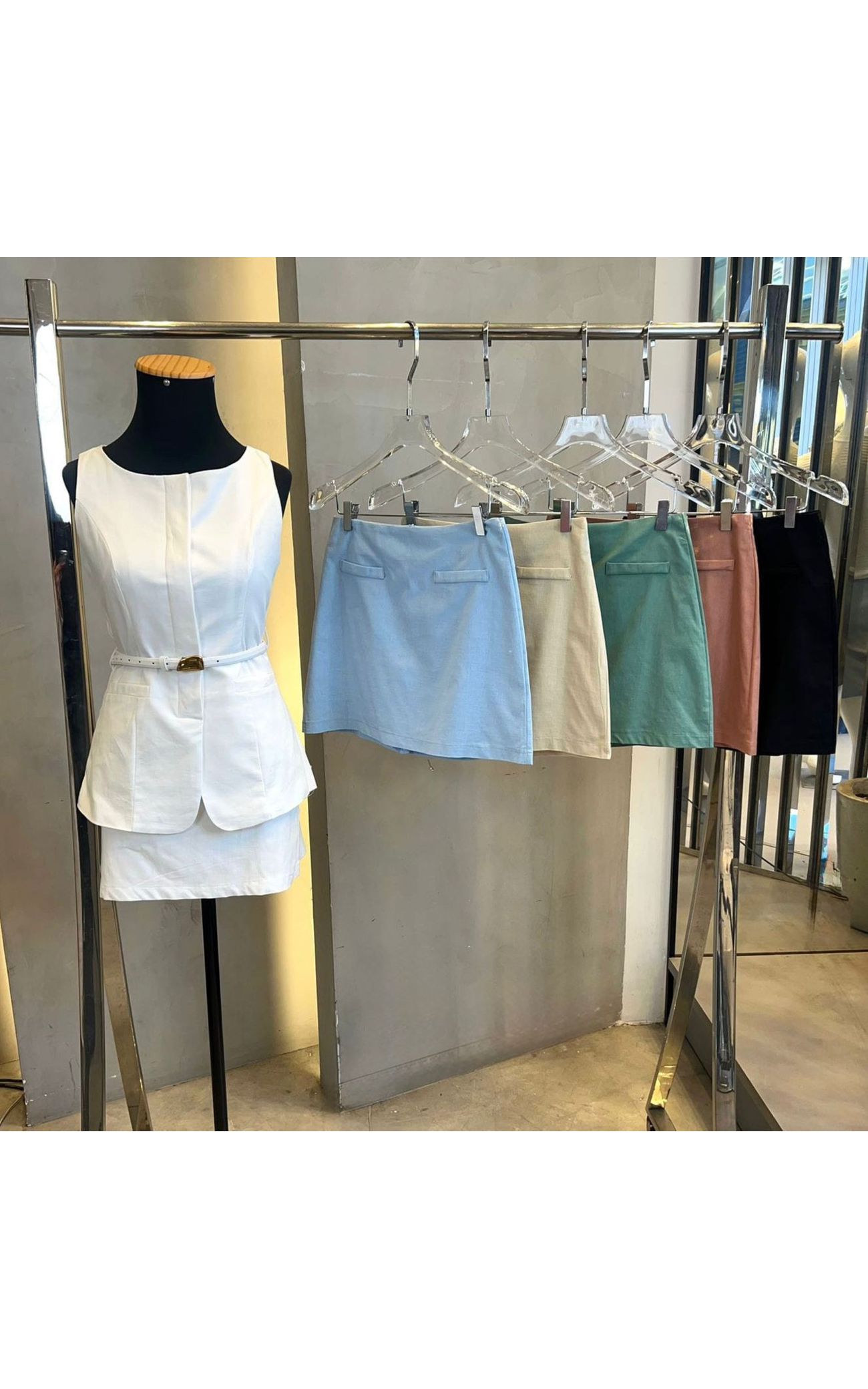 Conjunto Alfaiataria Saint Moritz - Off White 
