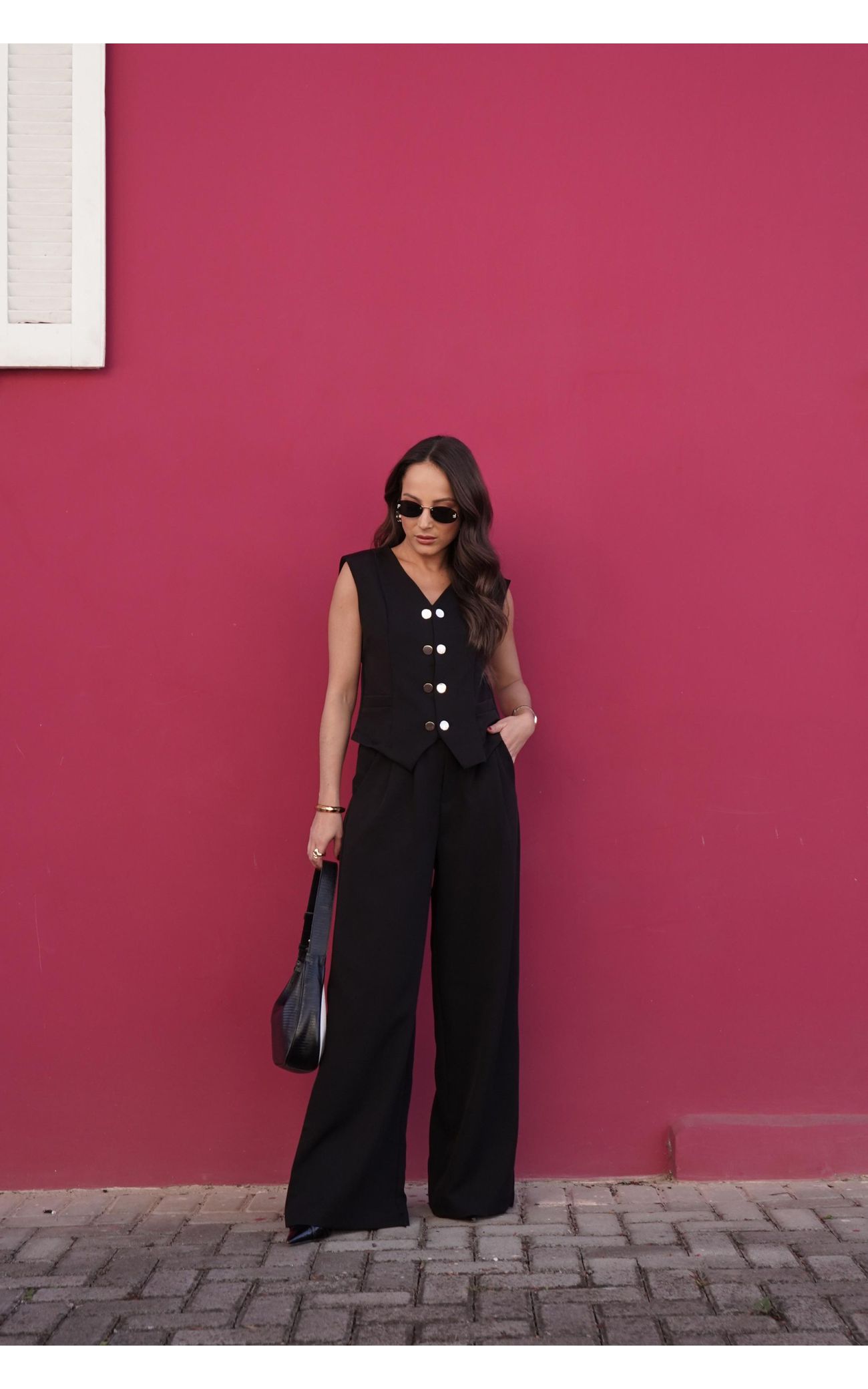 Conjunto Alfaiataria Zurique - Preto 