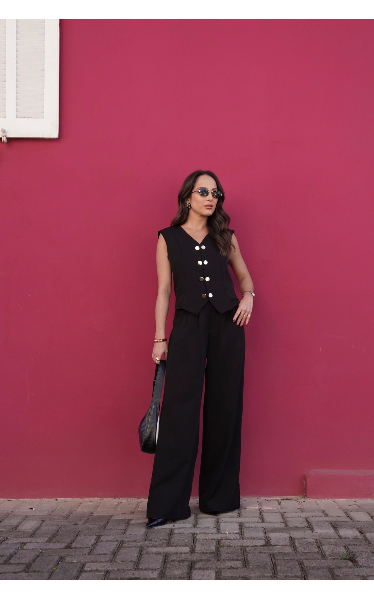 Conjunto Alfaiataria Zurique - Preto 