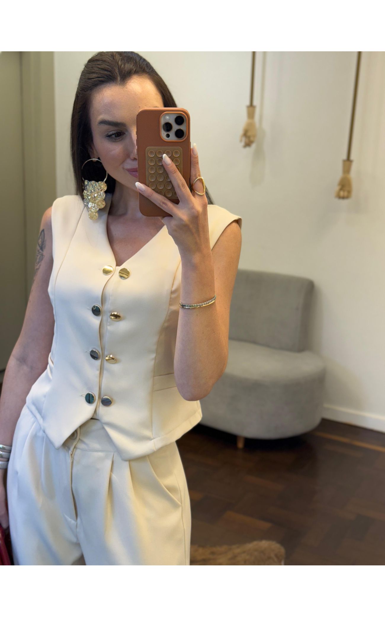 Conjunto Alfaiataria Zurique - Bege