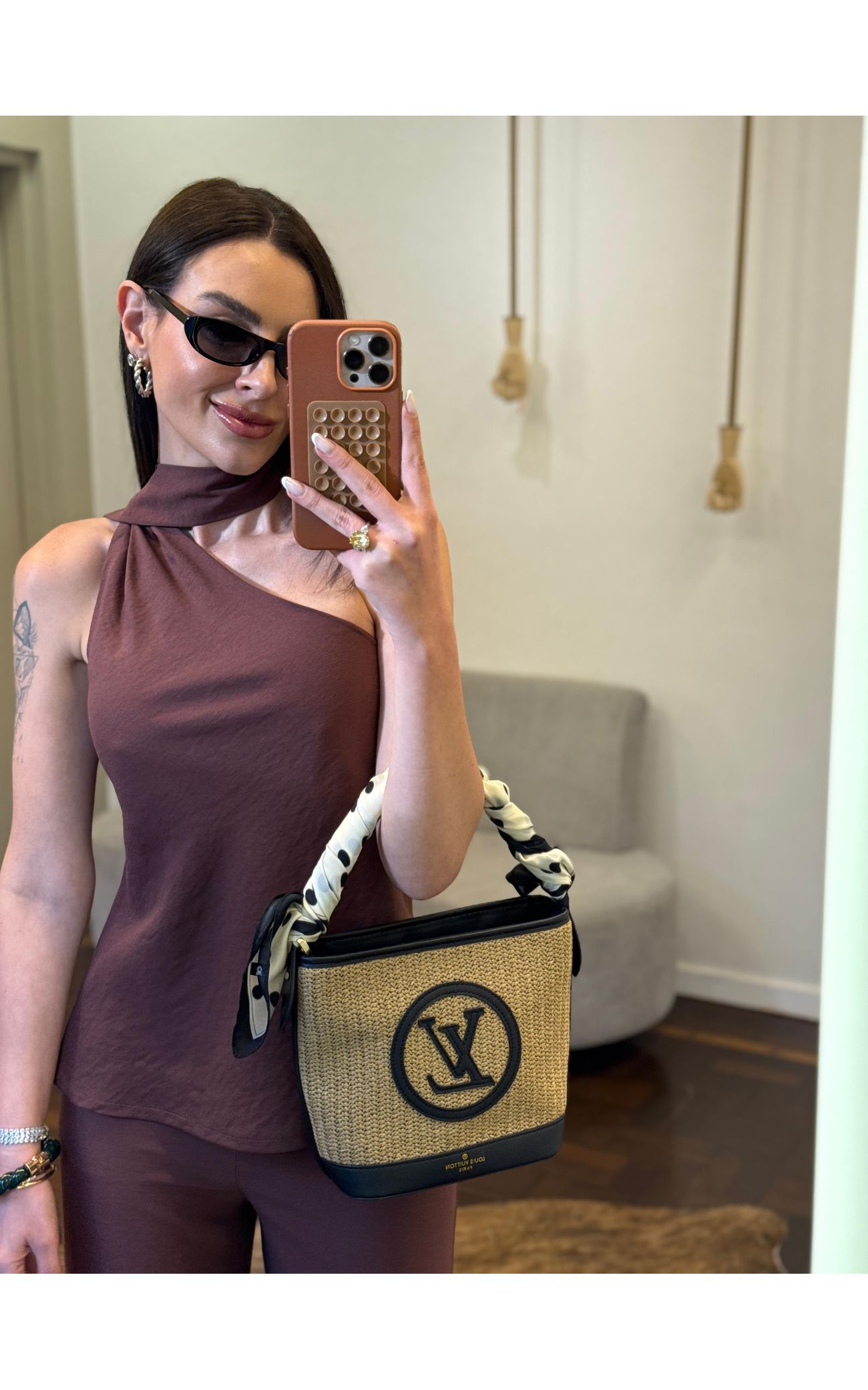 Conjunto Marianna - Marrom 