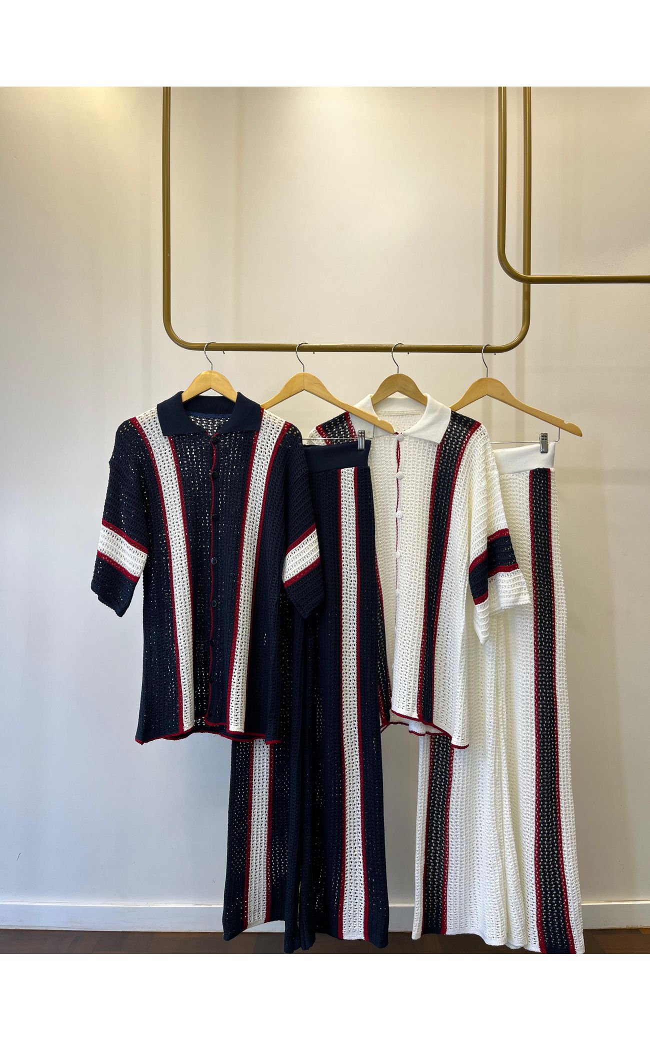 Conjunto Tricot Louise - Branco 
